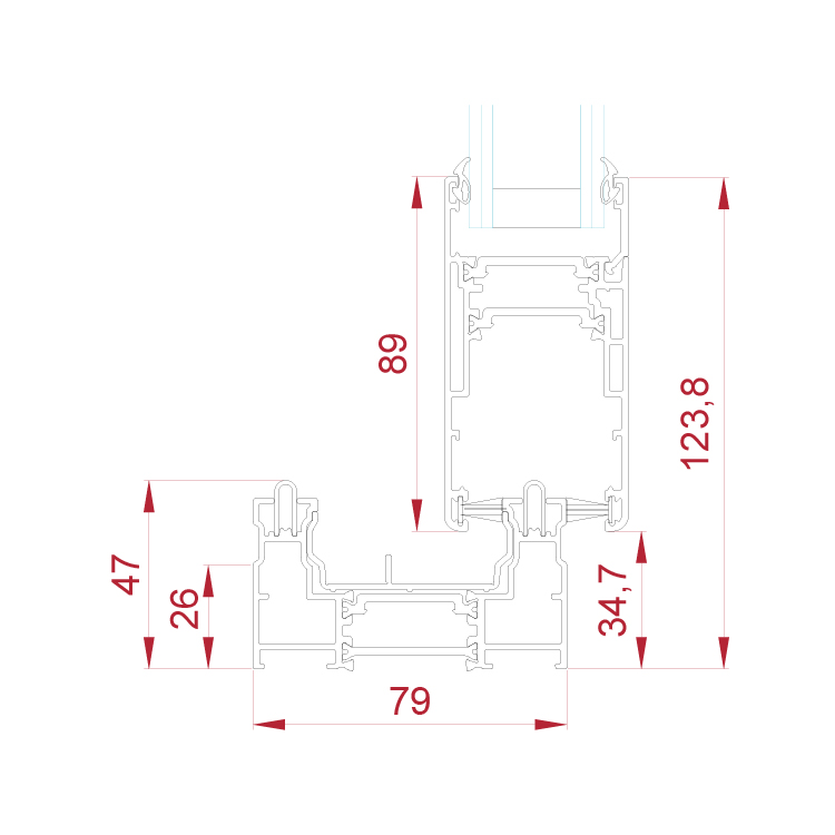 Quarto lato ALU SLIDE 110P alu slide 110p