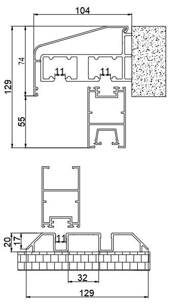 Slide Doppia Soglia sovrapposta e doppio binario